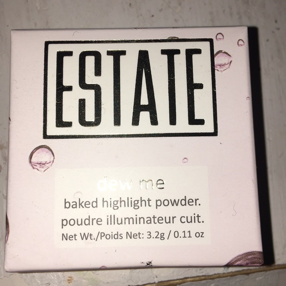 Baked highlighter